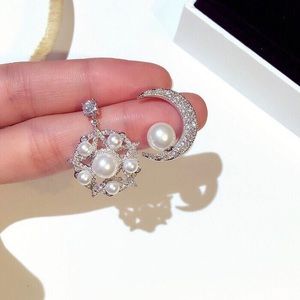 NWT Moon Star Zodiac Earrings, Celestial Earrings